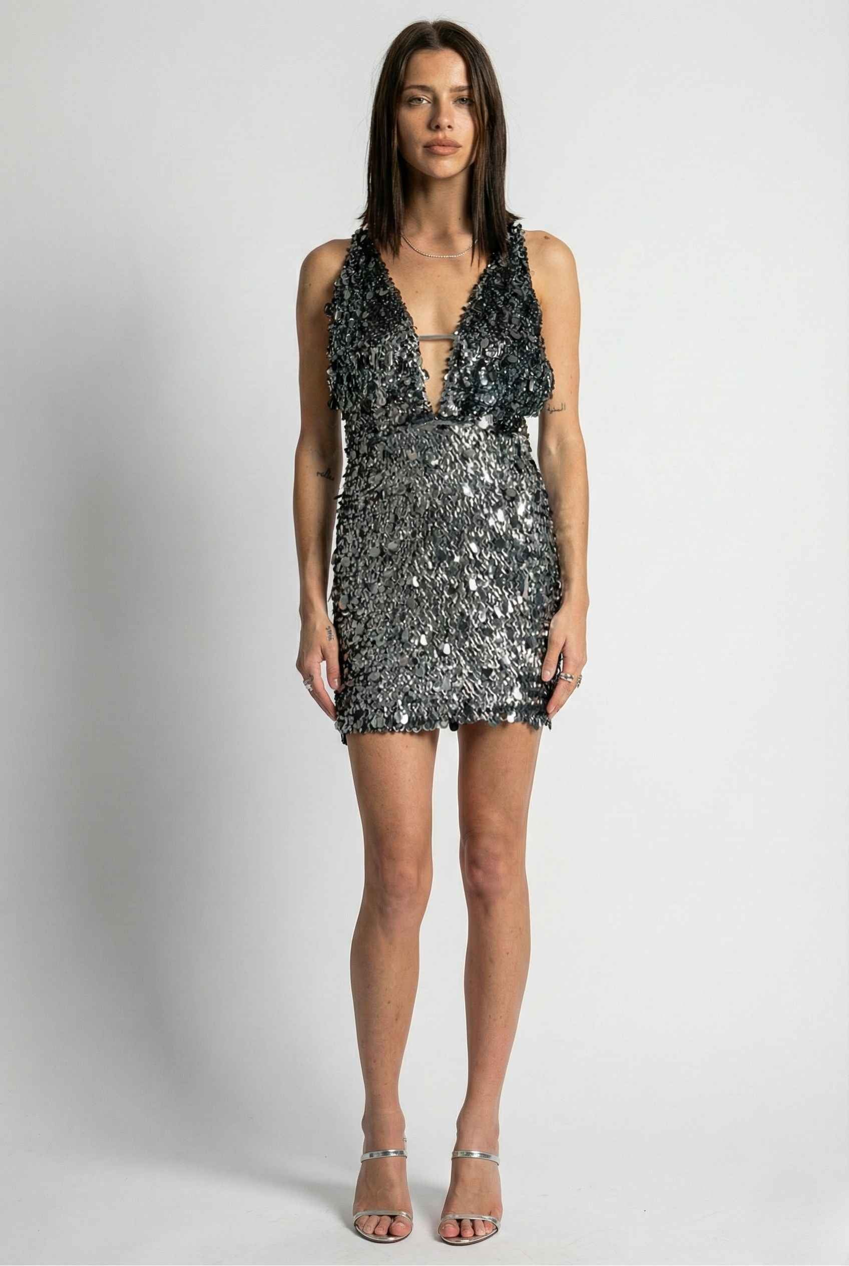 paillette sequin dress Nova Mini
