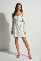 The Aurelia Tie-Waist Mini