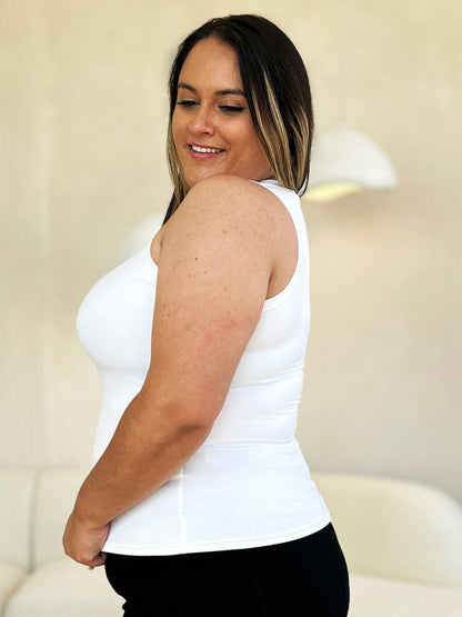 Round Neck Slim Tank