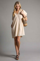 The Capri Crinkle Shift Dress