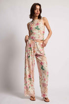 The Isabella Printed Wide-Leg Trouser