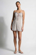 The Kaia Ruffle Floral Mini