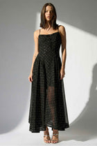 The Lyra Metallic Fleck Maxi