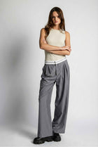 The Remi Reverse-Waist Wide-Leg Pant