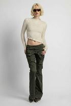The Ren Diagonal Texture Top
