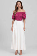 The Adela Knit Ruched Top