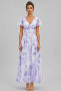 The Aurelia Floral Chiffon Dress