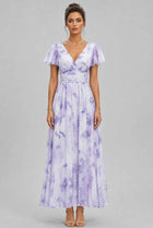 The Aurelia Floral Chiffon Dress
