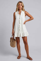 The Bianca Ruffle Trim Mini
