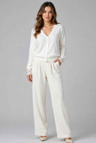 The Eira Lace Trim Cardigan