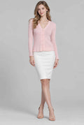 The Joli Pearl-Button Cardigan