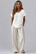 The Kira Cotton-Linen Top