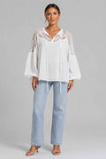 The Madeleine Lace Blouse