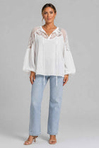 The Madeleine Lace Blouse