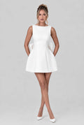 The Noémi Pearl Bow Dress