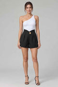 The Piper Pleated Short
