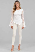 The Rosalind Floral Lace Top