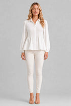 The Sutton Peplum Blouse