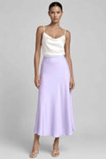 The Viola Satin Skirt