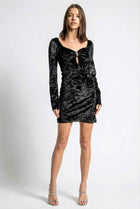 The Vesper Velvet Keyhole Mini