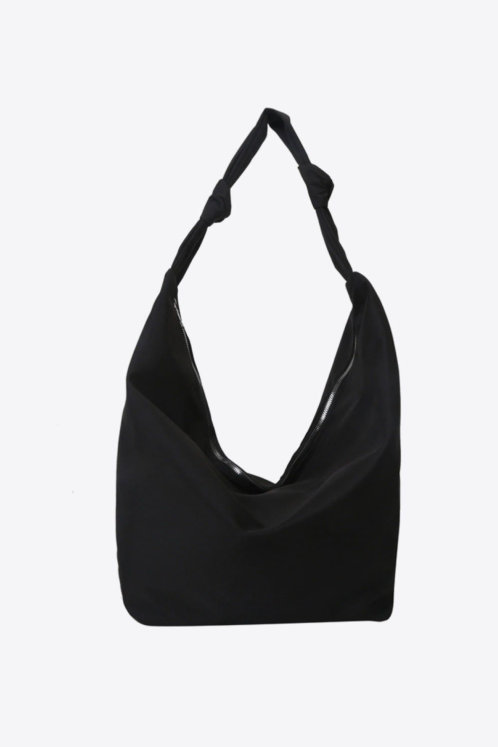Stylish Nylon Crossbody Bag with a unique knot design and spacious interior for daily use