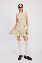 The Rider Pleated Mini Skort